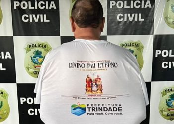 Homem é preso por se passar por servidor para extorquir comerciantes em Trindade
