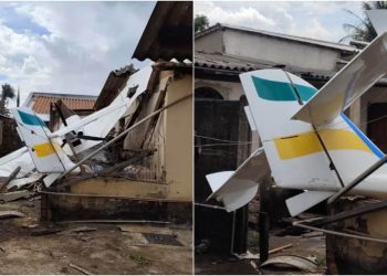Avião que caiu sobre casa em Goiânia pode ter tido pane no motor