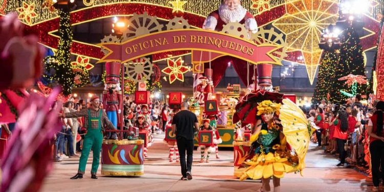 Natal do Bem 2025 inaugura decoração e atrações gratuitas; veja programação
