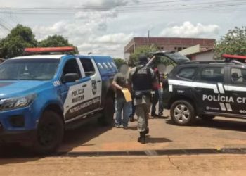 Homem é preso suspeito de espancar esposa grávida de 8 meses, em Goiás