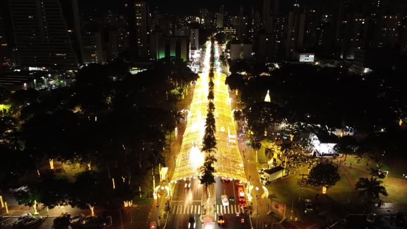 Iluminação de natal