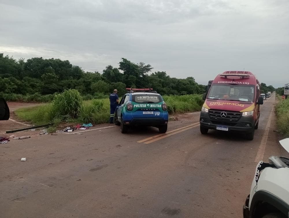 Acidente na GO-164