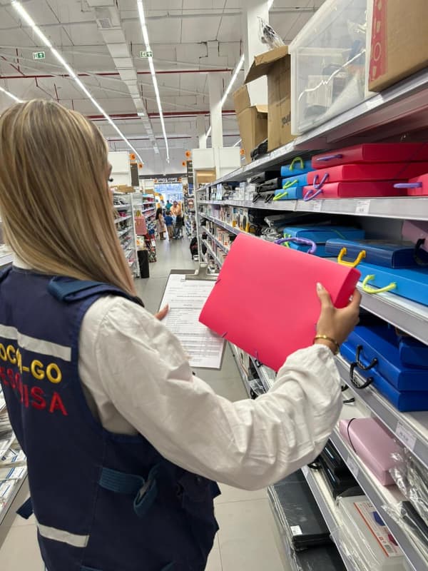Variação de preços materiais escolares