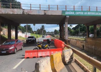 Marginal Botafogo passa por interdição parcial para obra emergencial de contenção