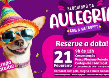 Bloco 'AUlegria' reúne pets e tutores em folia gratuita pós-Carnaval em BH