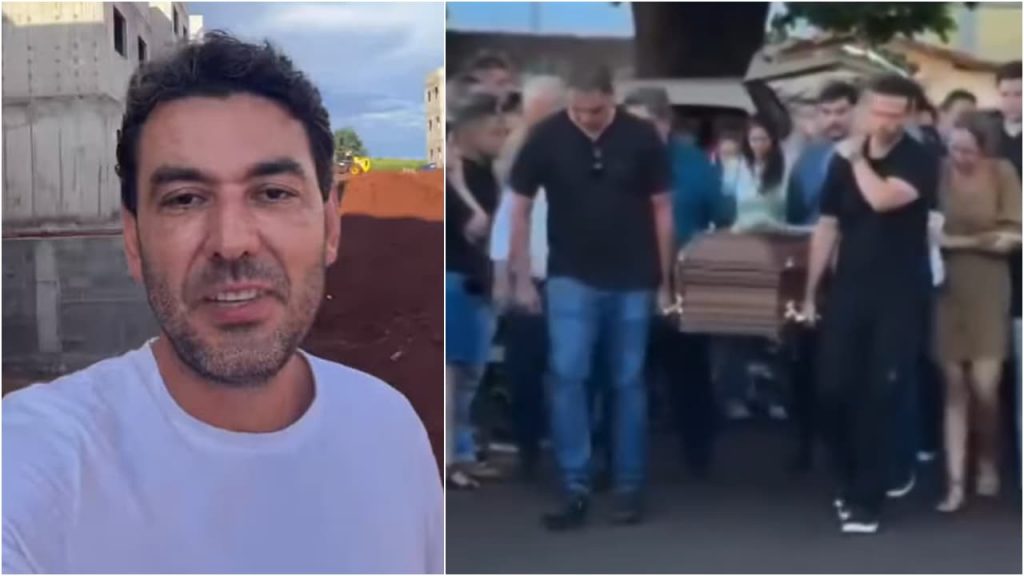Enterro de filho morto por secretário de Itumbiara é marcado por forte comoção