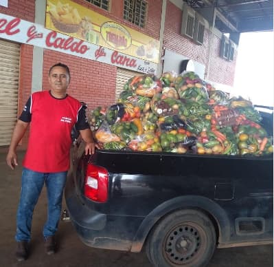 Vereador Carlim da Feira. 