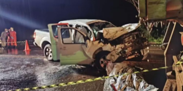 Quatro pessoas da mesma família morrem em grave acidente na GO-164