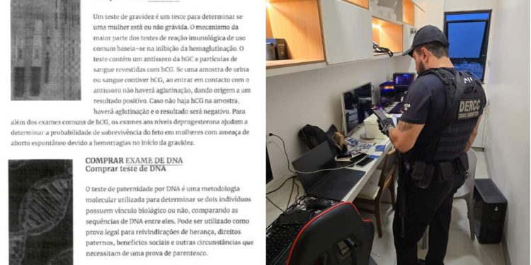 Operação investiga venda de documentos médicos falsificados pela internet em Goiás