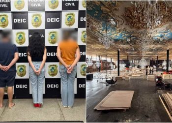 Trio é preso suspeito de aplicar golpe com falso evento de luxo em Goiânia