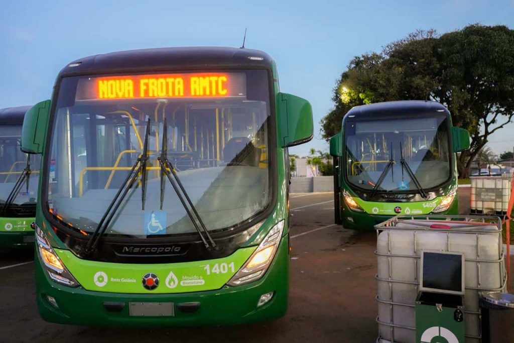 nova frota de ônibus