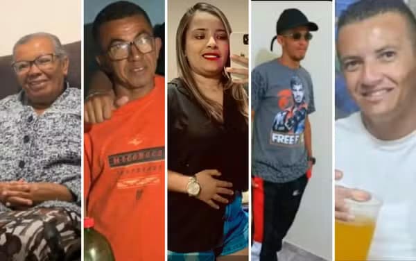vítimas de acidente na BR-020