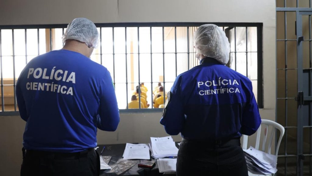 Operação em presídios de Goiás amplia banco de DNA com mais de 1,4 mil perfis genéticos