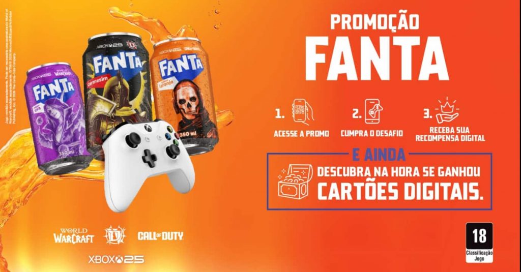 promoção Fanta