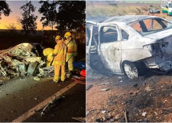 Duas pessoas morrem em acidentes nas BR-153 e 364 no fim de semana em Goiás