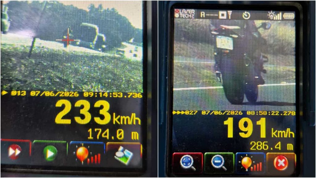 Excesso de velocidade em rodovias federais em Goiás
