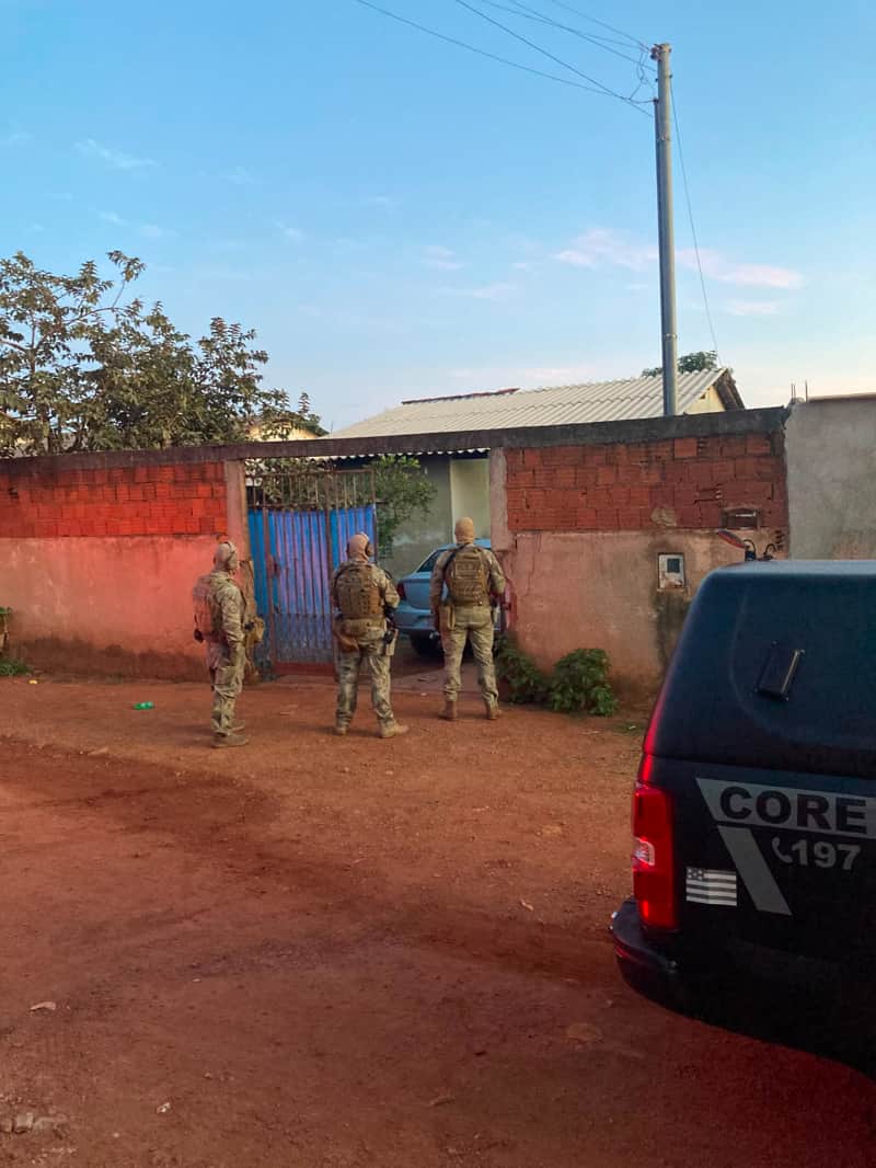 Operação contra tráfico de drogas