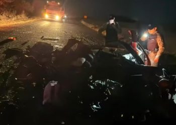 Acidente na GO-139 mata quatro pessoas, entre elas uma criança e um adolescente