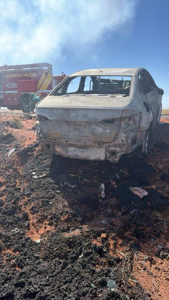 acidente seguido de incêndio