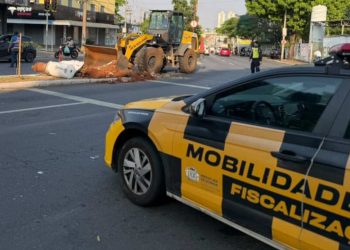 Obra muda cruzamento da Rua 240 com a Avenida T-2, em Goiânia