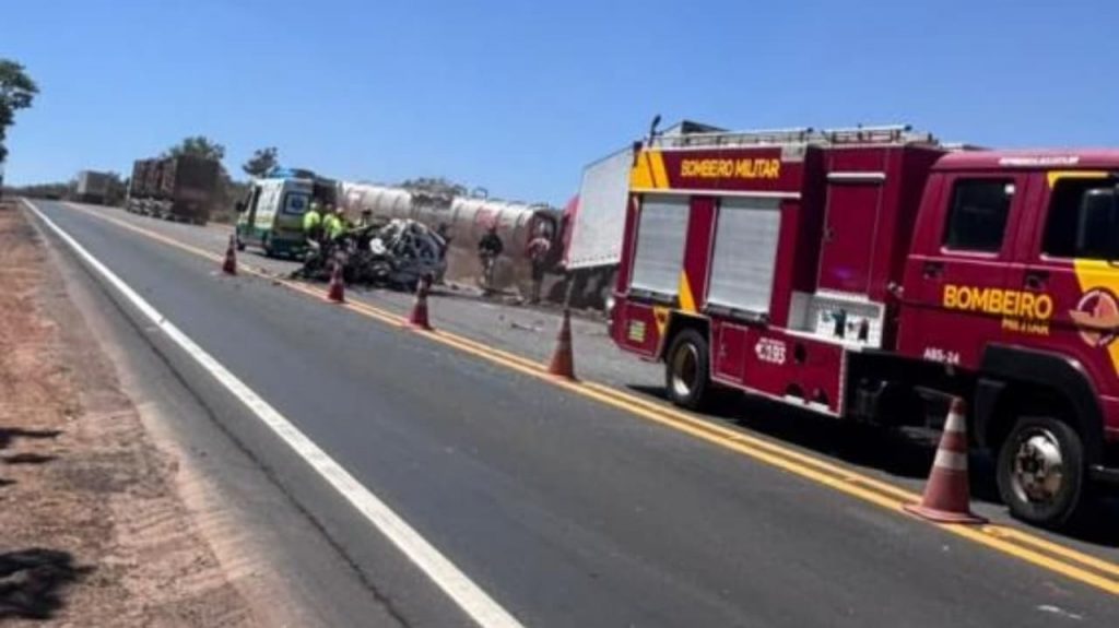 acidente na BR-153