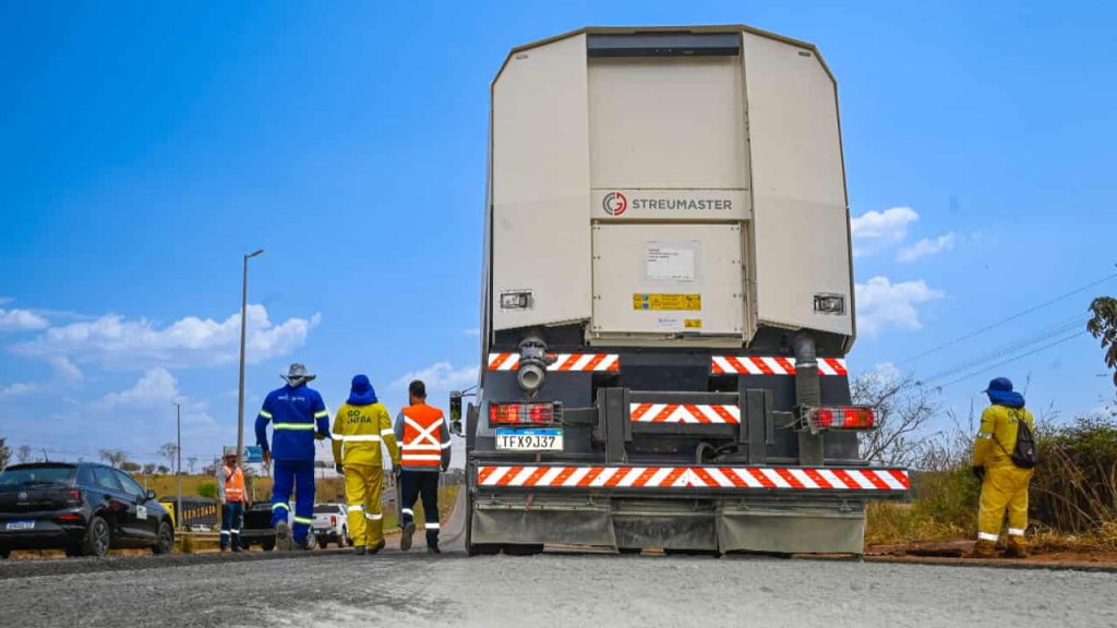 Obras na GO-020