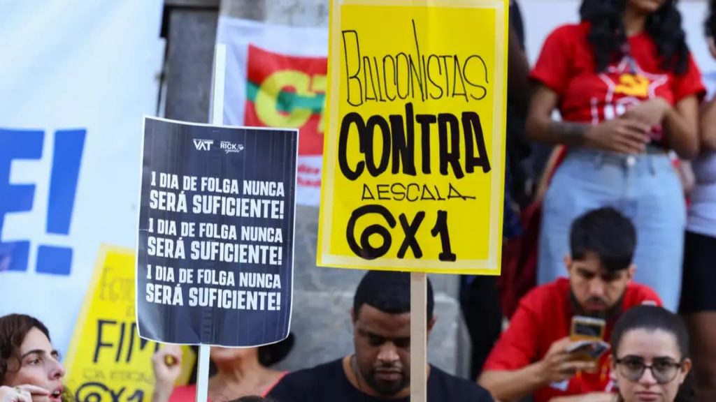 Mobilização contra escala 6x1