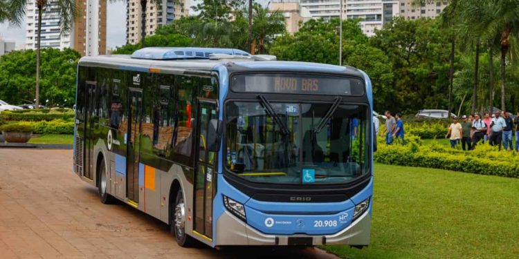Goiânia ganha sistema de ônibus que promete viagens até 30% mais rápidas